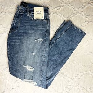 ABERCROMBIE athletic skinny jeans